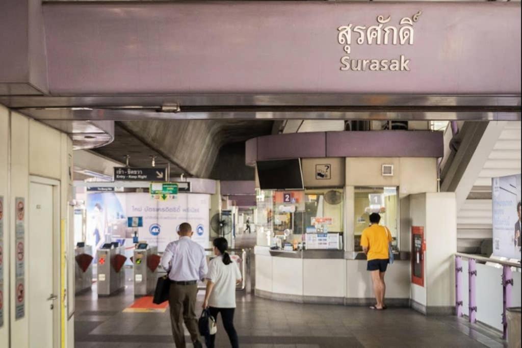Апартаменты P4 Silom Large 2Beds Full Kitchen Wifi 4-6Pax Бангкок Экстерьер фото
